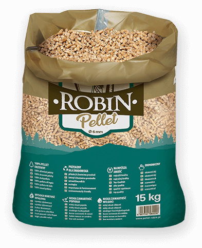 worek pelletu opałowego Robin do kupienia w Baborowie lub sklepie internetowym